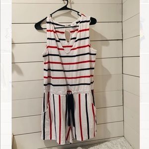 Vineyard Vines Striped Romper
